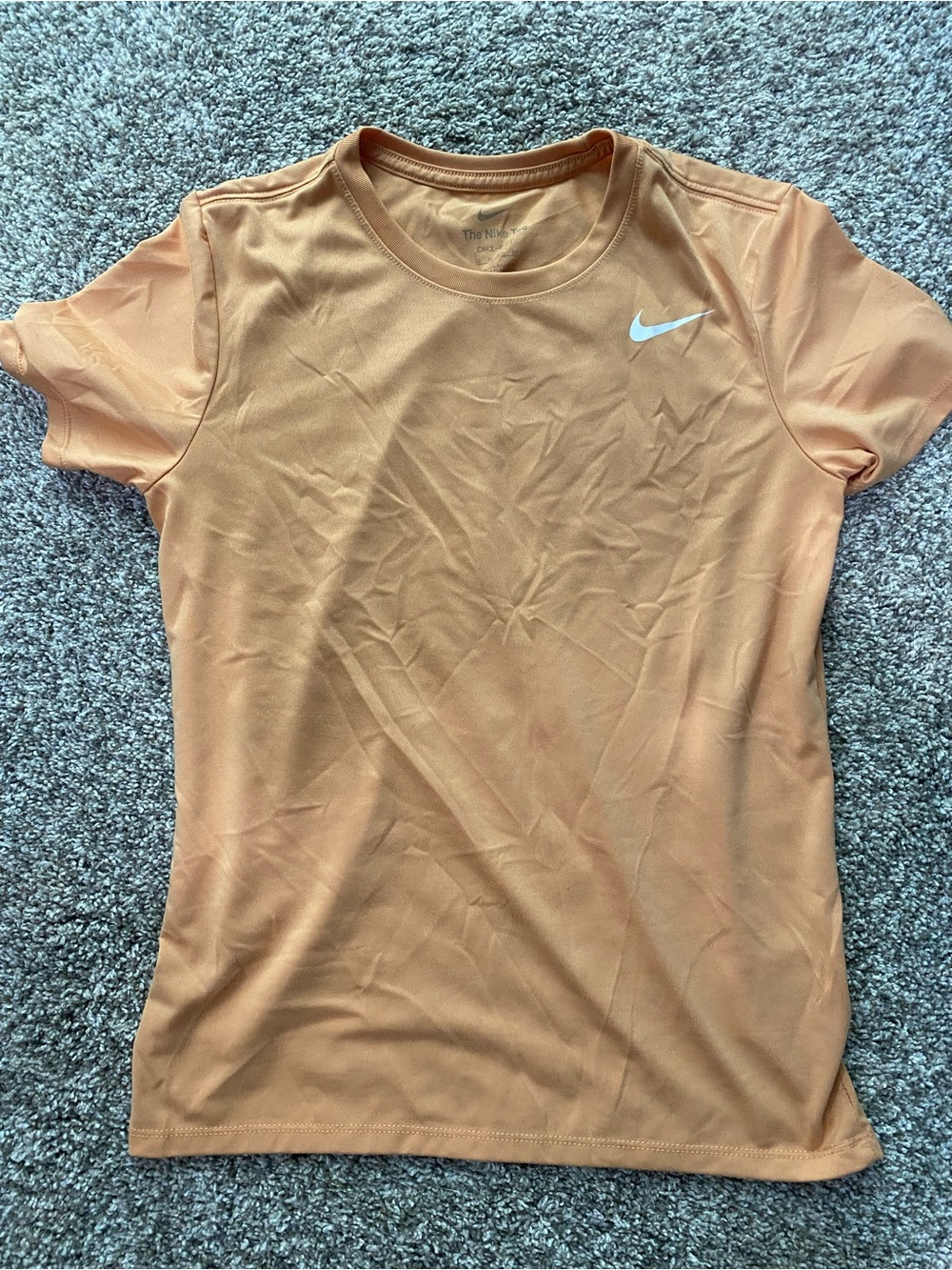 Nike Women's Peach Short-Sleeve Training Tee